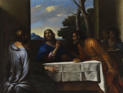 Das Abendmahl in Emmaus von Andrea di Leone